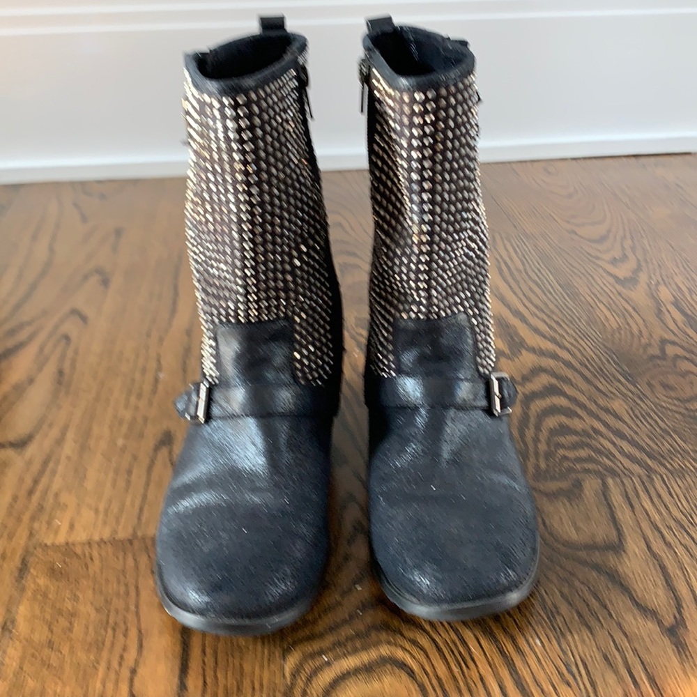 Girl’s Stuart Weitzman studded boots